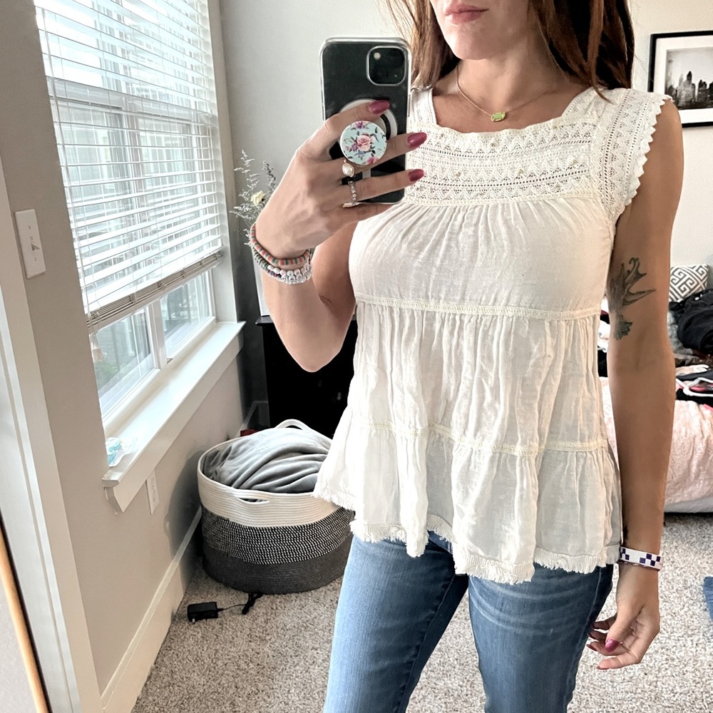 Free people boho top small